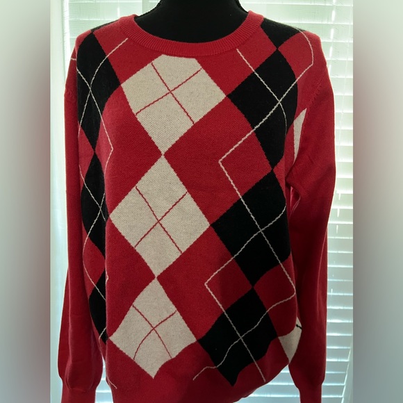 Boys Argyle Sweater Cable Knit Boys Uniform Sweater Christmas Kids Pullover - Picture 1 of 3